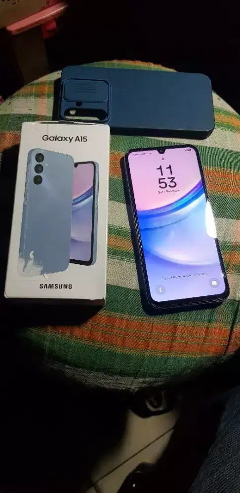 SAMSUNG GAKXY A15 RAM 8/256 MULUS