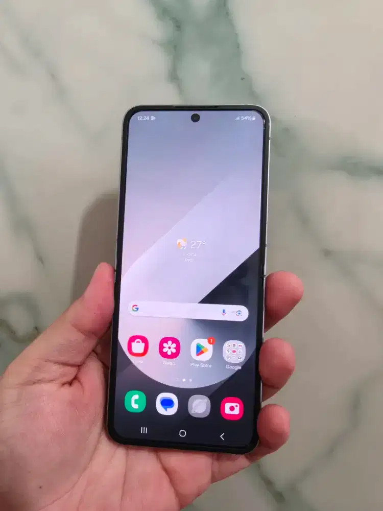 Samsung z flip 6 12/512gb silver shadow EXGRS sein mantap d