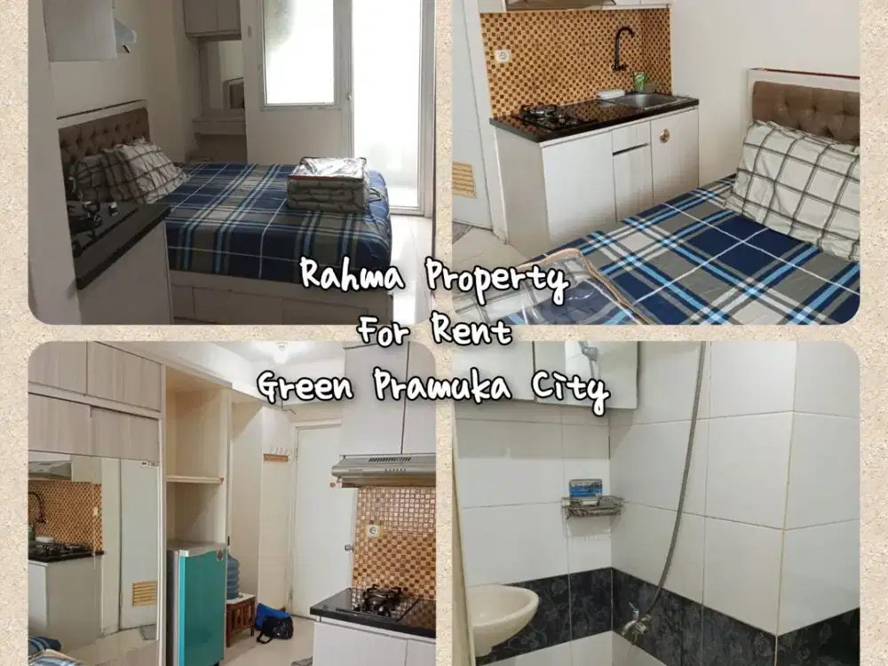 Sewa Tahunan Free Ipl Studio Furnish Bagus Lt Rendah Siap Huni