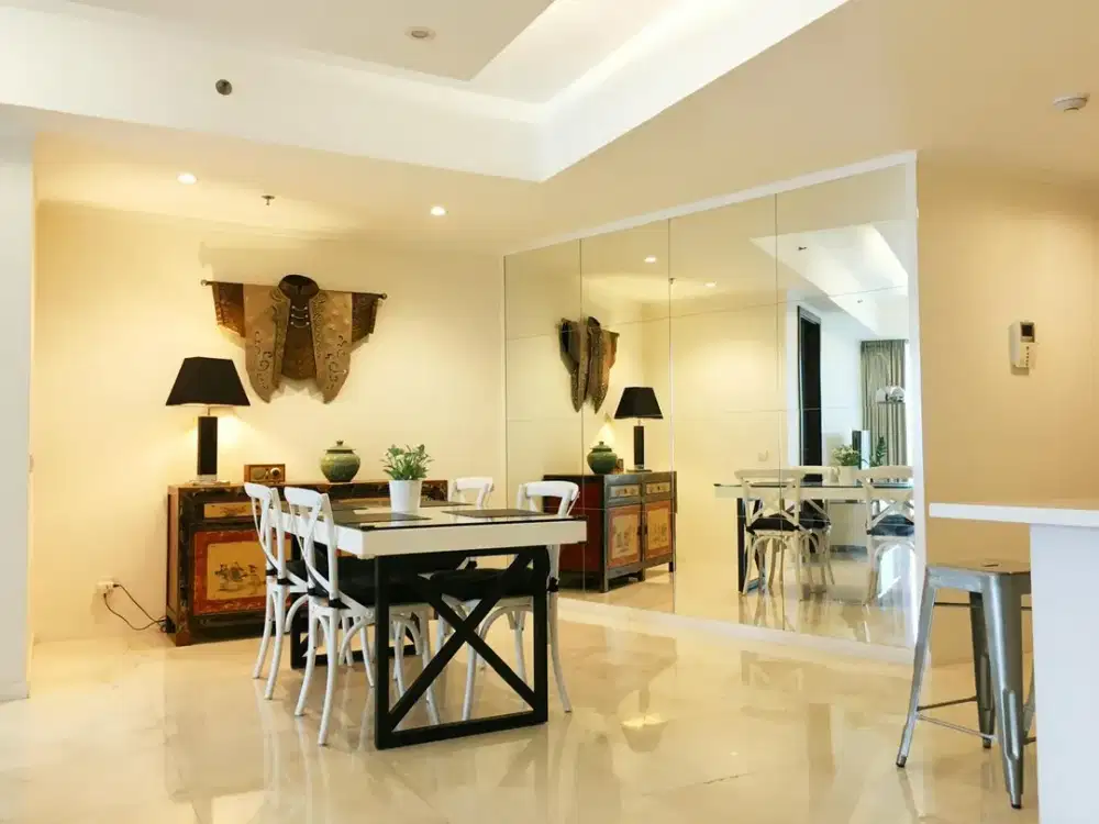 DISEWAKAN APARTEMEN 3 KAMAR KEMANG VILLAGE JAKARTA SELATAN