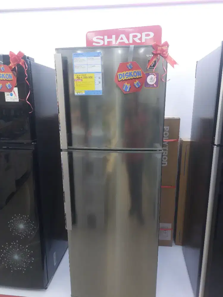 CICILAN MURAH KULKAS SHARP 2 PINTU