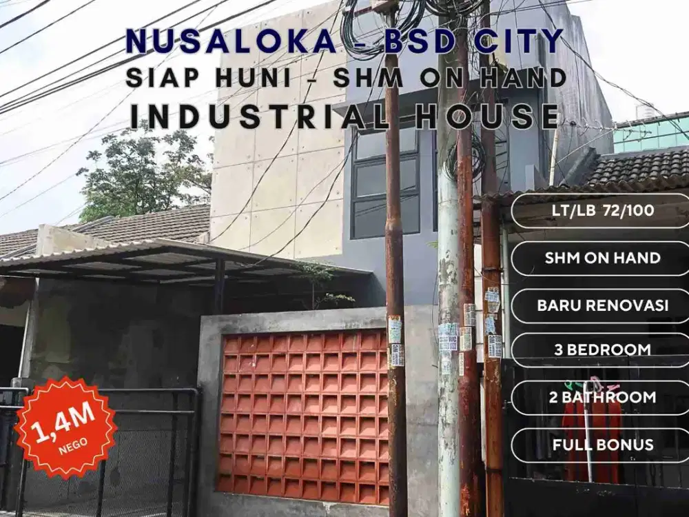 Industrial Living at Its Finest – Nusa Loka BSD City