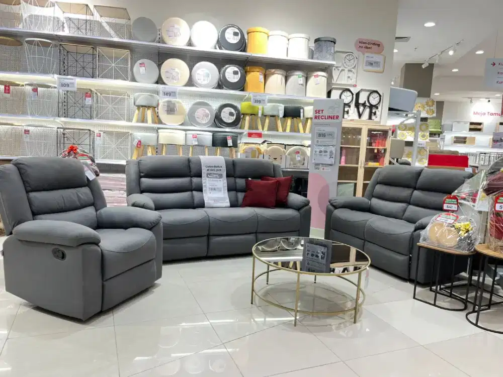 Sofa Set Recliner Selma - Lexus