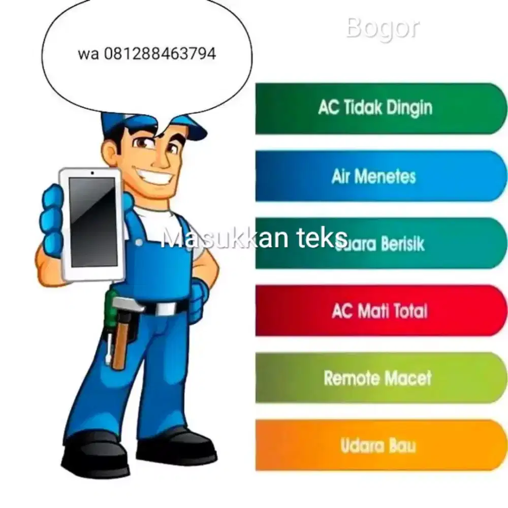 Jasa bongkar pasang AC, perbaikan, cuci, AC standing, casette, split