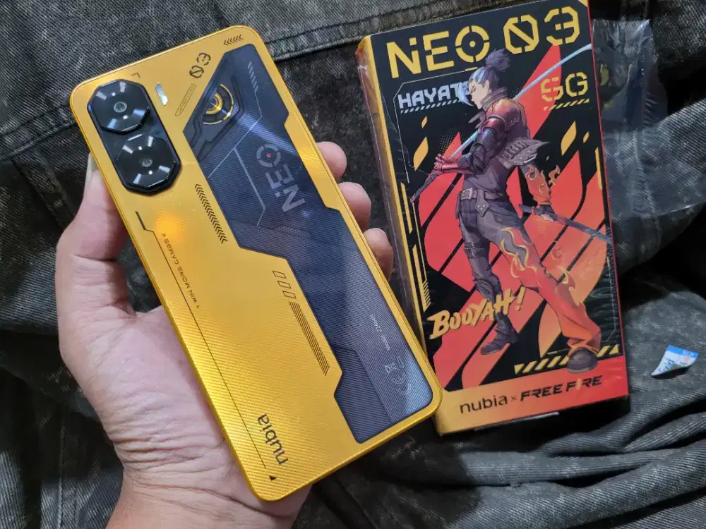 Nubia Neo 3 5G ram 8/256gb mulus terawat fullset original