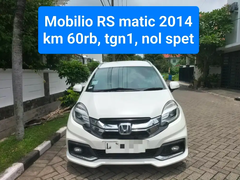 Mobilio RS matic 2014, tgn1, nol spet. Pjk new. Nyacat jamin kualat