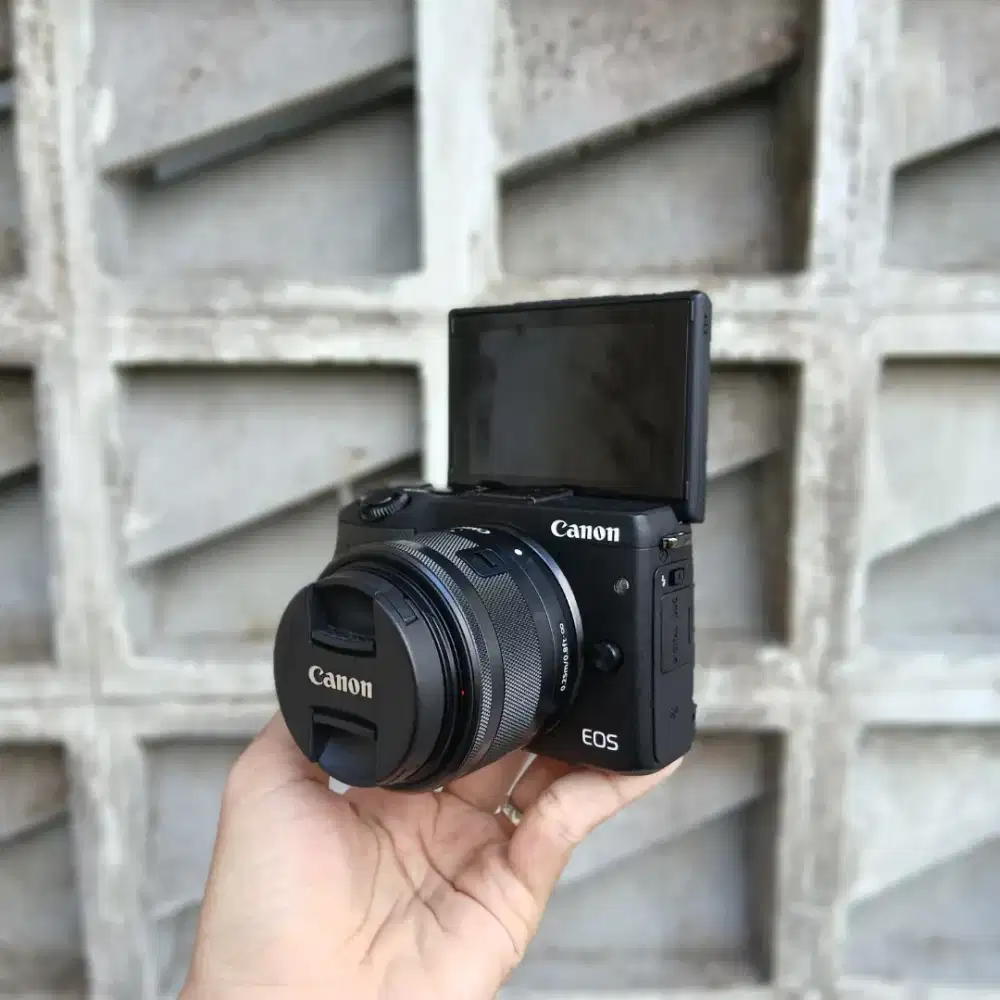 BEST SELLER CANON EOS M3 KIT BLACK MULUS FULLSETBOX