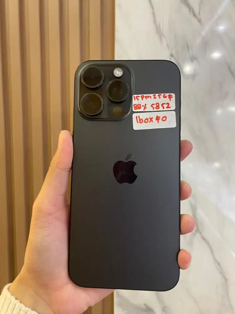 Iphone 15 promax 256 second ibox