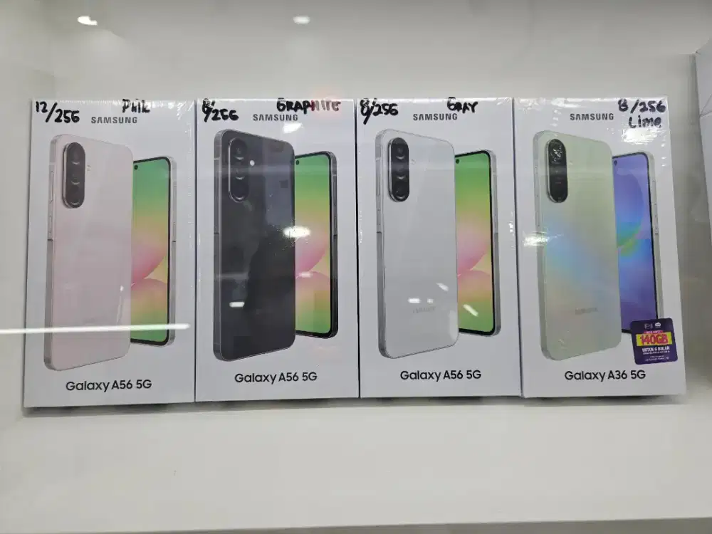 SAMSUNG GALAXY A56 5G 12GB/256 GARANSI RESMI 1 TAHUN