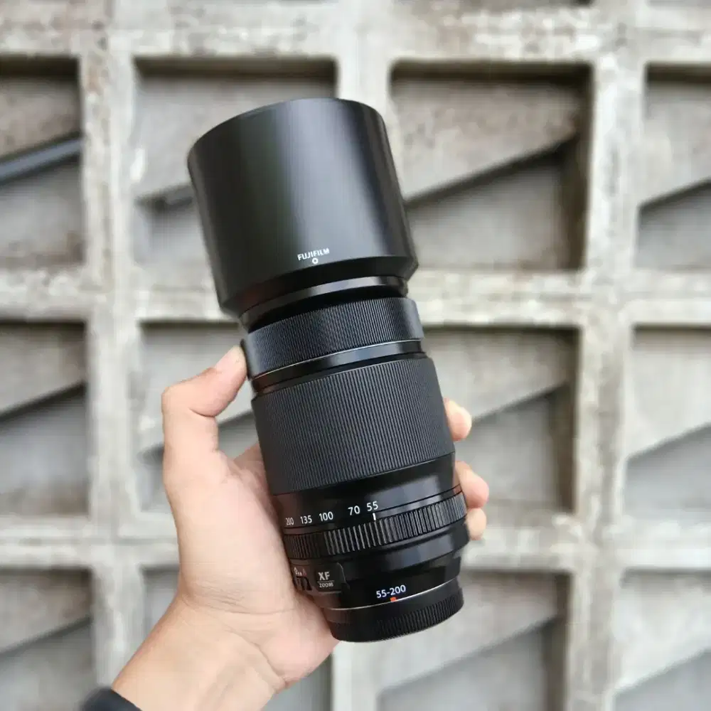 TELE FUJINON XF 50-200MM BLACK MULUS FULLSETBOX