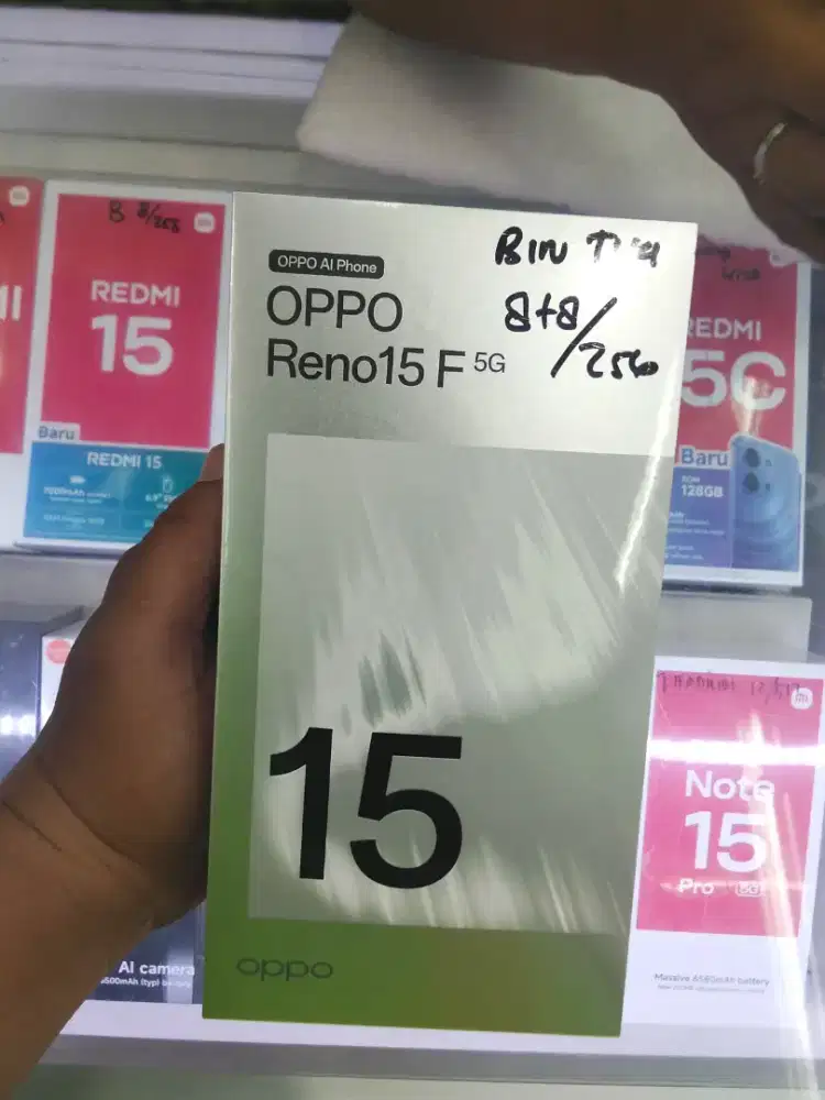 New garansi resmi RENO 15f 8/256