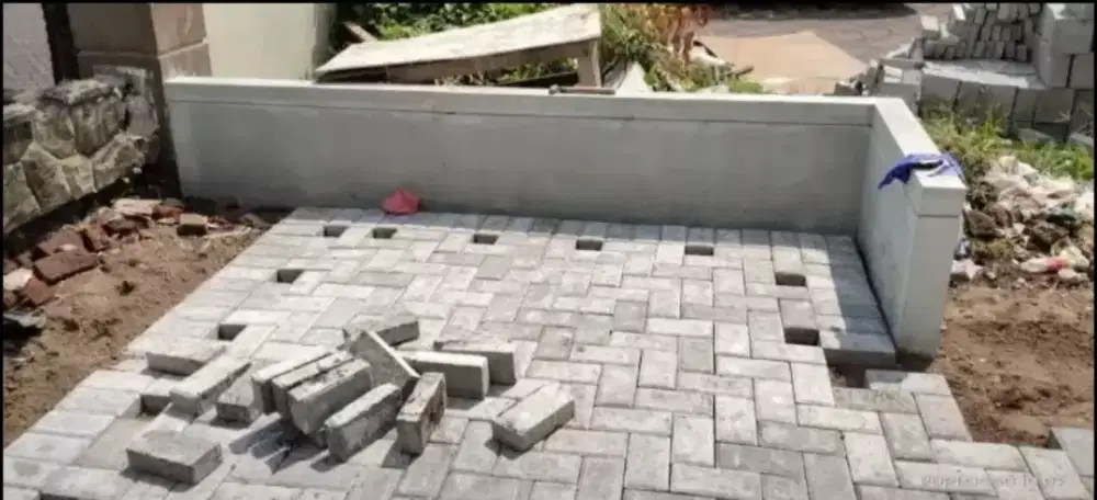 Jasa pasang Paving khusus ahlinya pasang