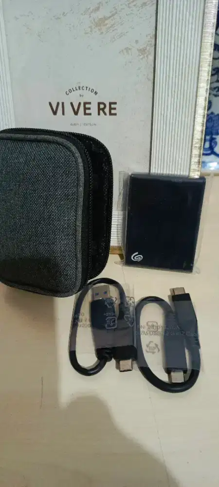 SSD Eksternal Seagate OneTouch Nvme  512Gb Like New!!