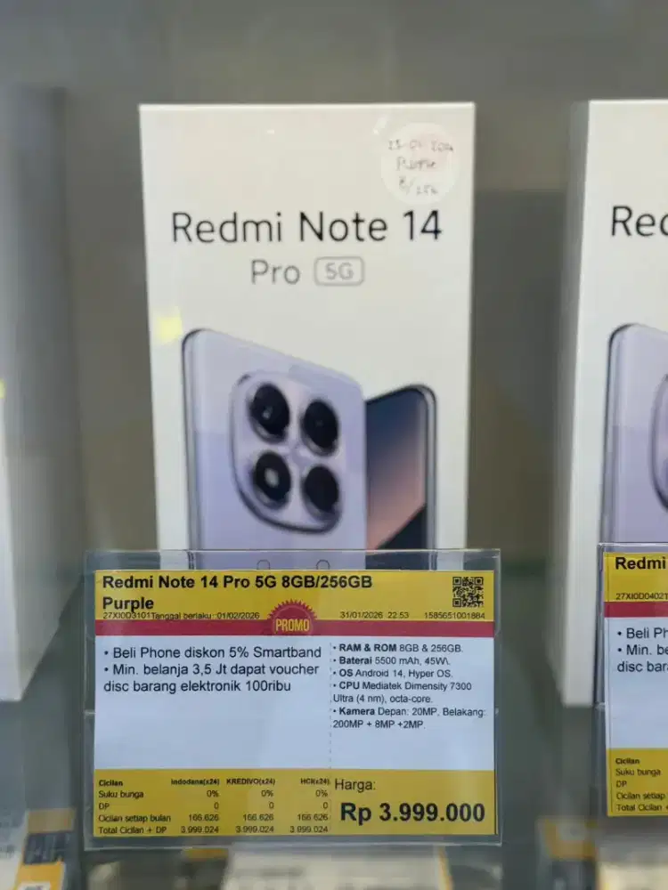 CICILAN HANDPONE RINGAN TANPA DP BY KREDIVO