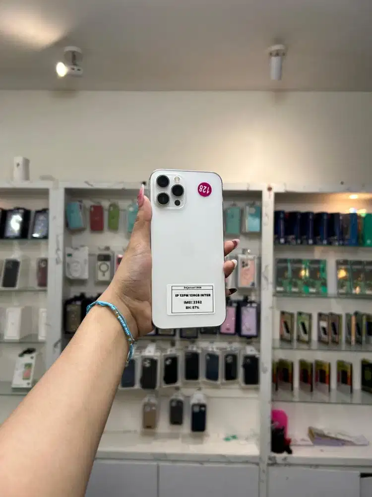 iPhone 12 PROMAX 128GB FULLSET,BERGARANSI,MENERIMA TUKAR TAMBAH