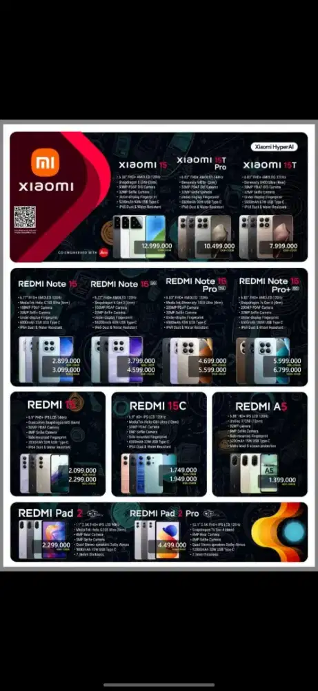 Xiaomi all type bisa cicilan