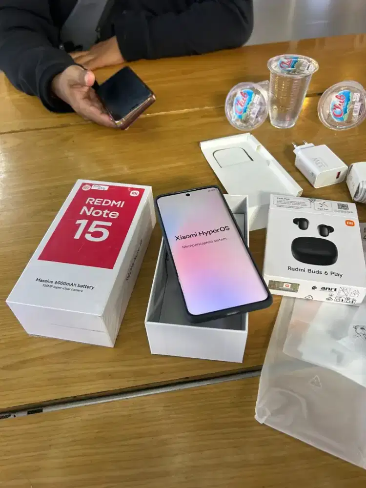 NEW REDMI NOTE 15 SERIES FREE BUDS 6 PLAY PERIODE 30 JAN - 12 FEB 2026