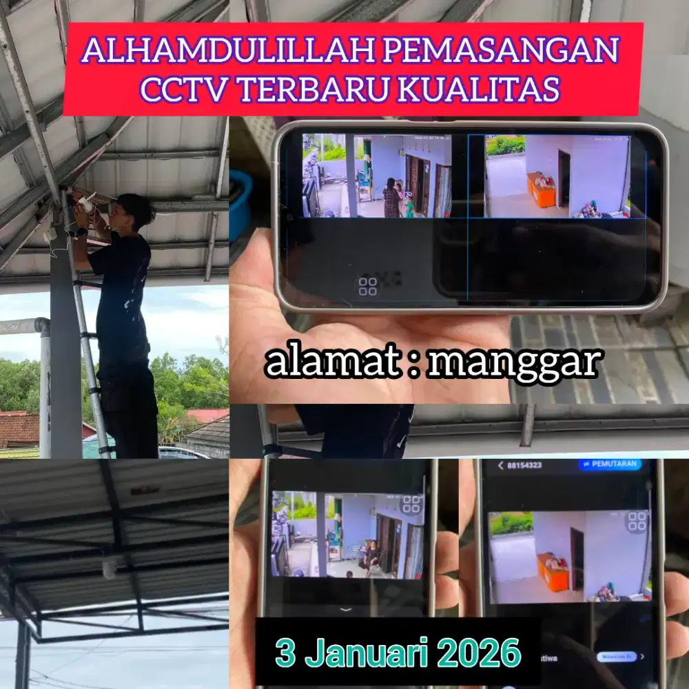 PAKEG LENGKAP CCTV WIFI