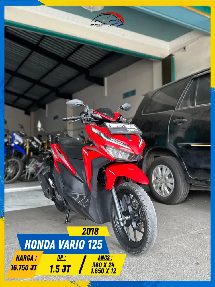 HONDA VARIO 125 2018 SIAP ANGKUT BOSSKU HIKMAH MOTOR KEPUH MALANG