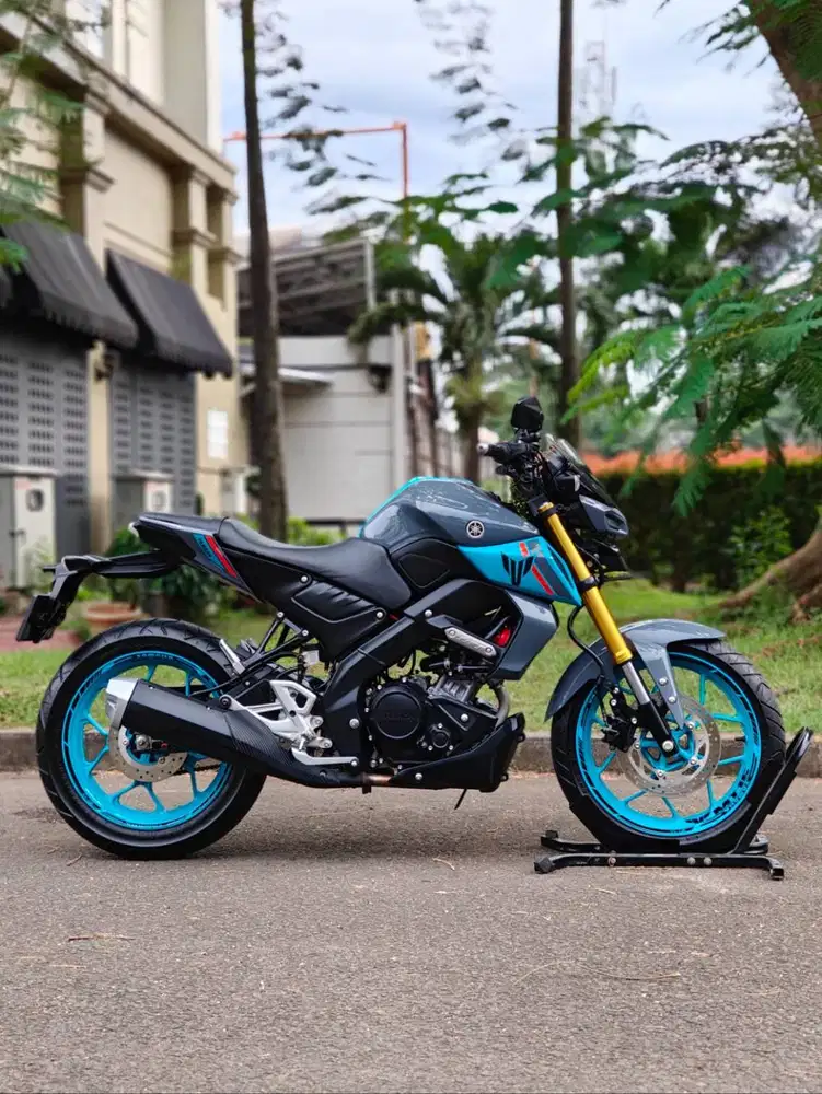 YAMAHA MT15 2022 GREY KM 3K PAJAK PANJANG SUPER GRESS