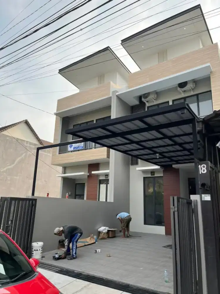 Kanopi atap minimalis