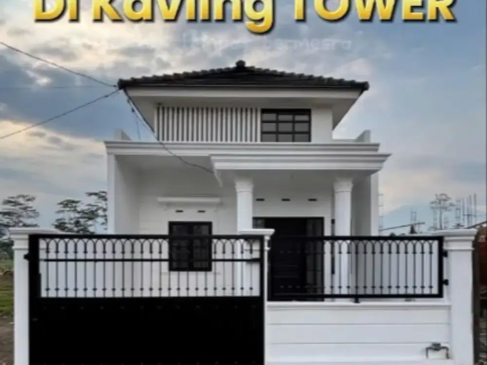 Rumah Estetik Tower Bulurejo Saptorenggo Pakis dkt Kampus BINUS Araya