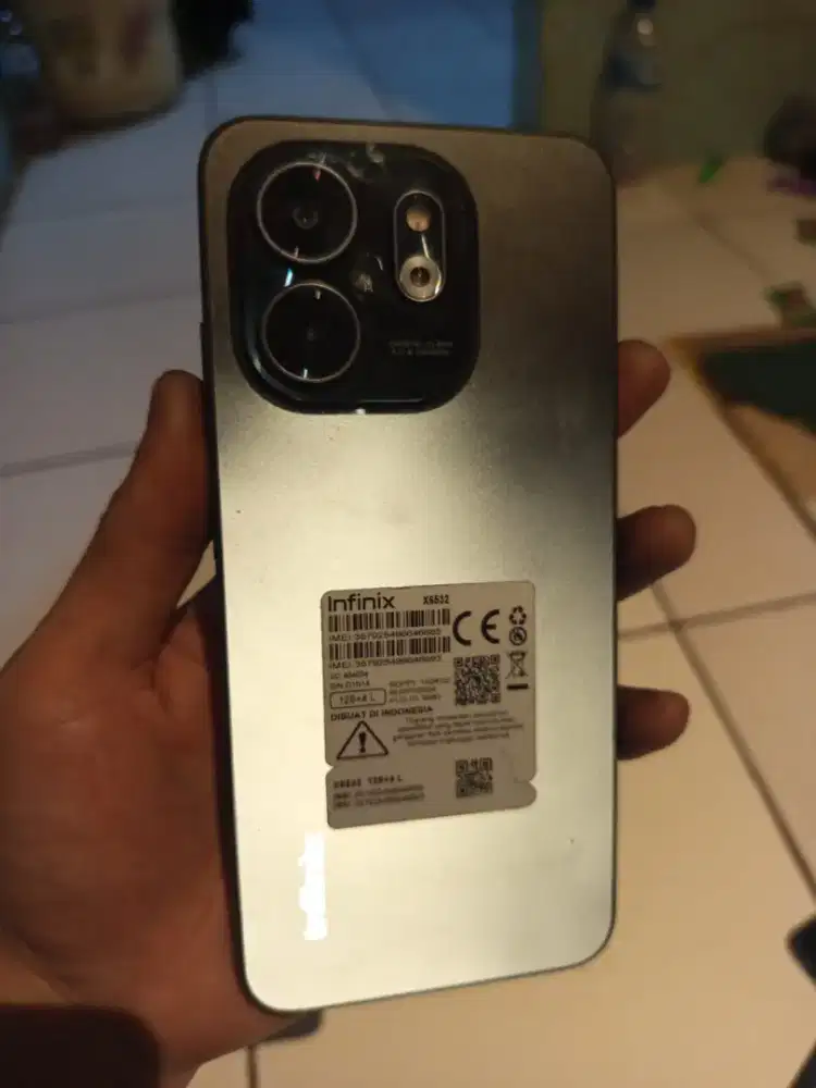 Infinix smart 9, Ram 4/128 GB, Normal semua no minus ya, Hp dan Casan