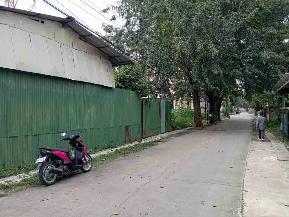 Tanah di cimuning mustika jaya Bekasi kota cocok untuk cluster dekat tol