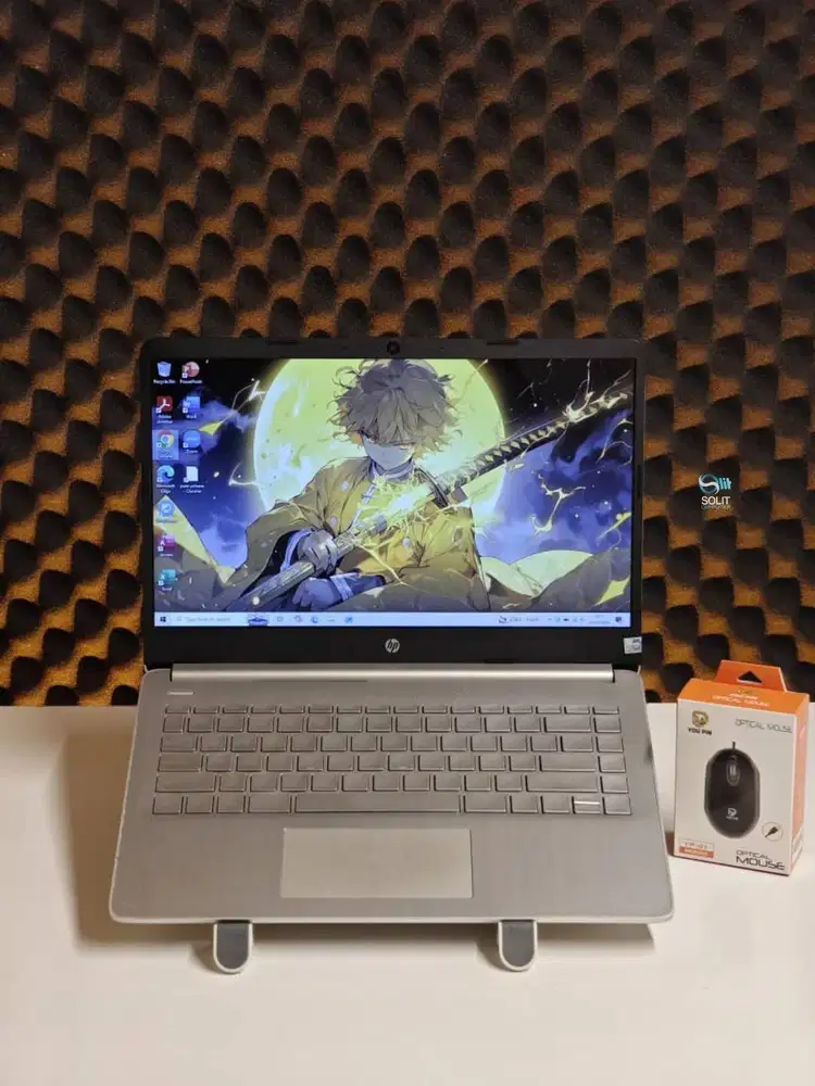 HP 14s Celeron 4GB SSD 256GB | Bonus Mouse | Plug & Play