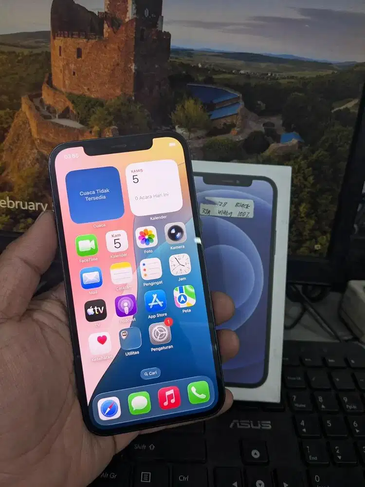 Iphone 12 128gb lengkap