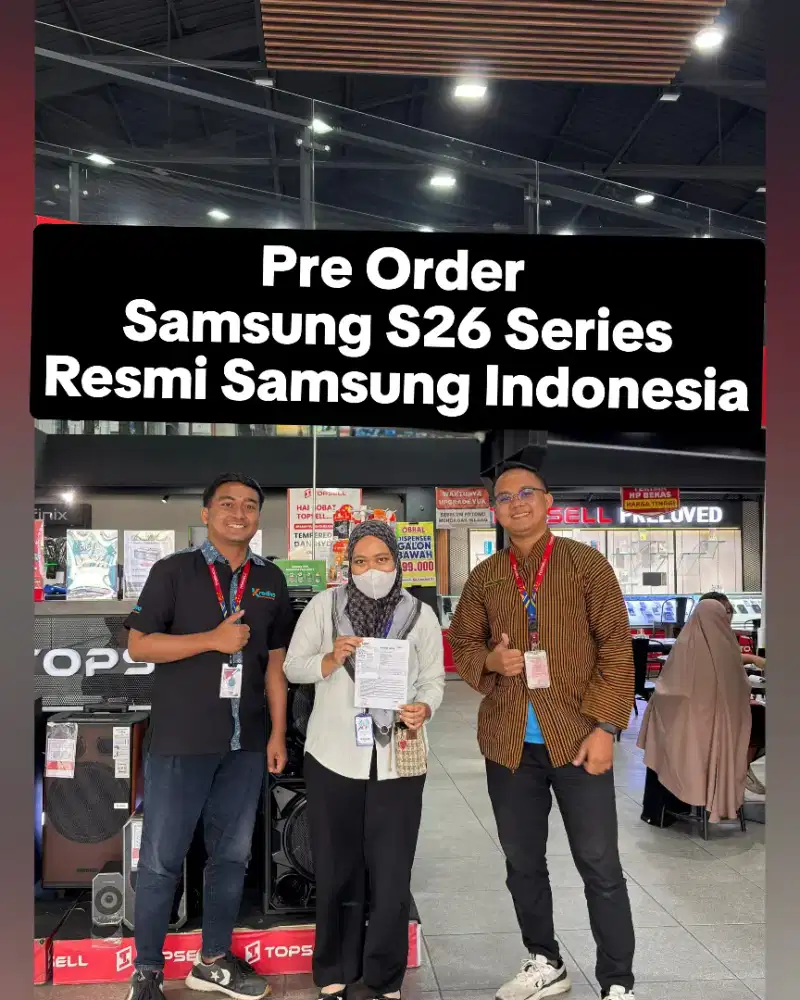 PRE ORDER‼️ Samsung S26 ULTRA ‼️
Dp cuma 500 ribu
Free upgrade memory