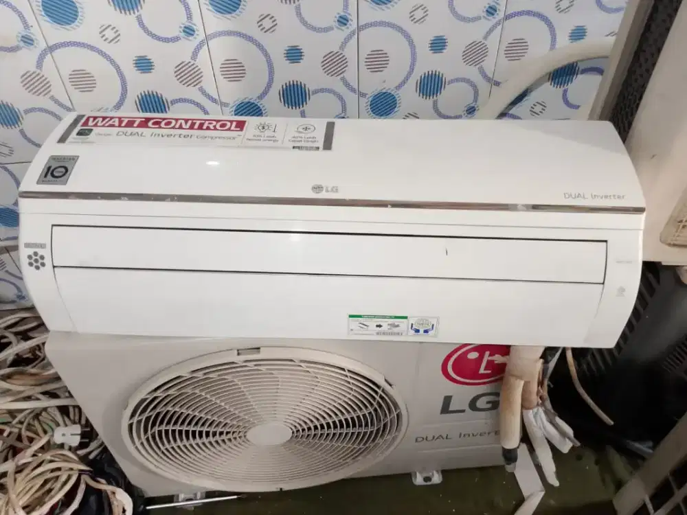 ac LG dual inverter 1pk R32 ori