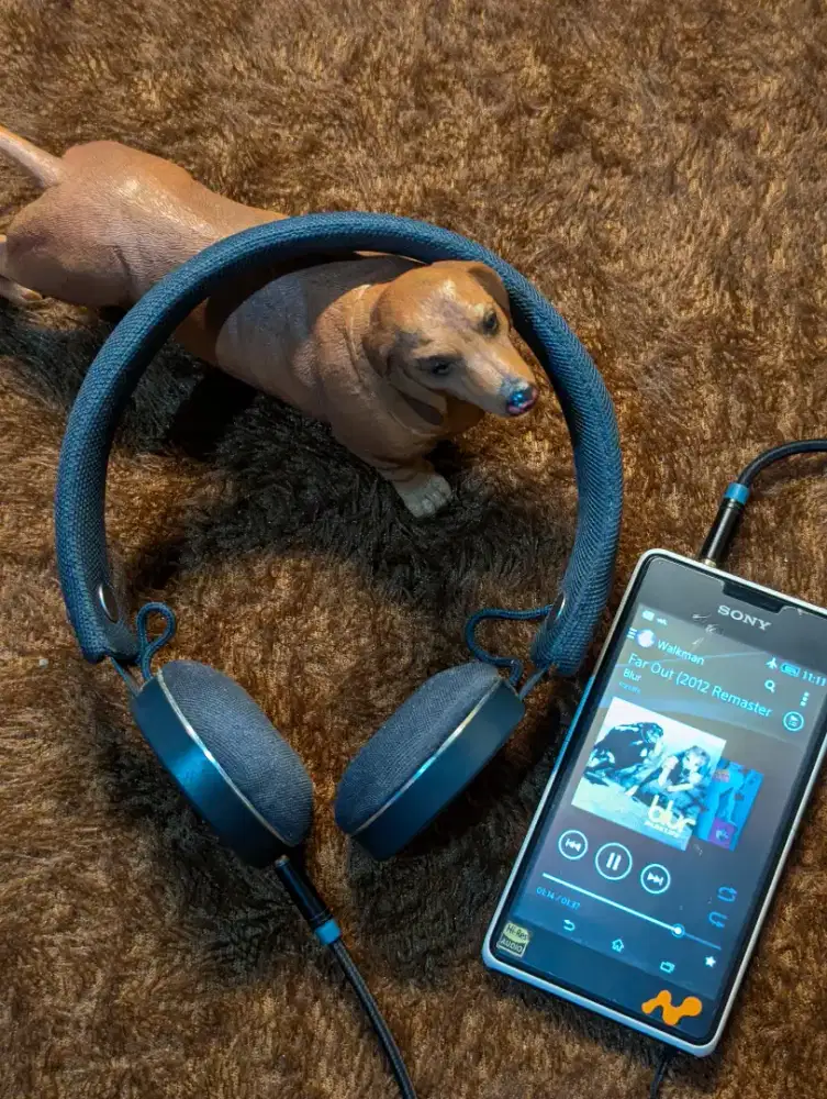 Headphone Headphones Headset From Urbanears Humlan Green Color