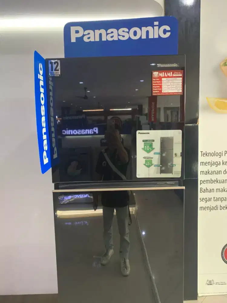 kredit kulkas panasonic 2 pintu promo cicilan ringan tanpa dp bisa