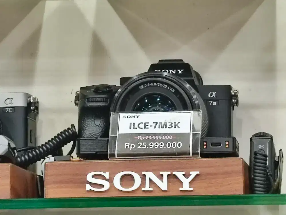 KAMERA SONY - ILCE-7M3K BISA CICILAN DARI HOME CREDIT INDONESIA