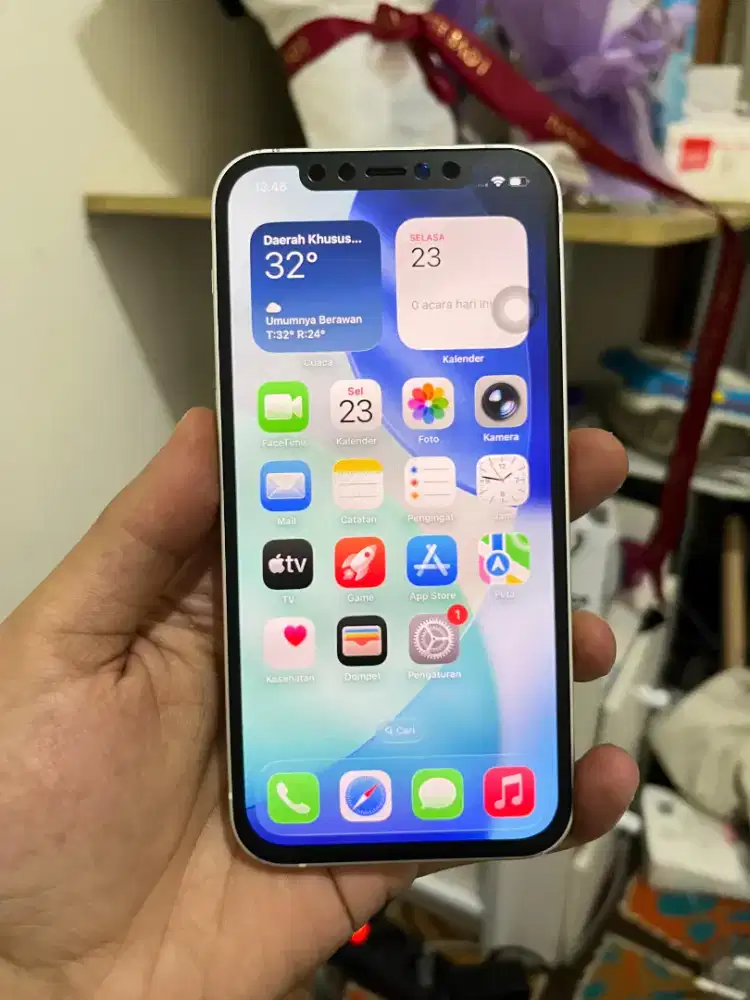 iPhone 12 64Gb Beacukai White Mulus