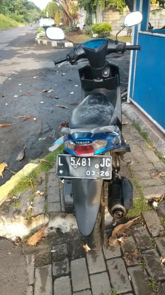 Yamaha mio 2011, mesin ori ,dobel stster bisa