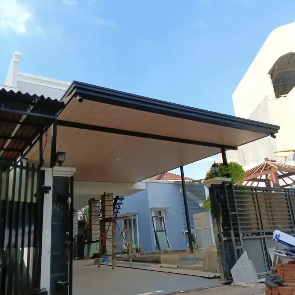 Kanopi atap alderon rs