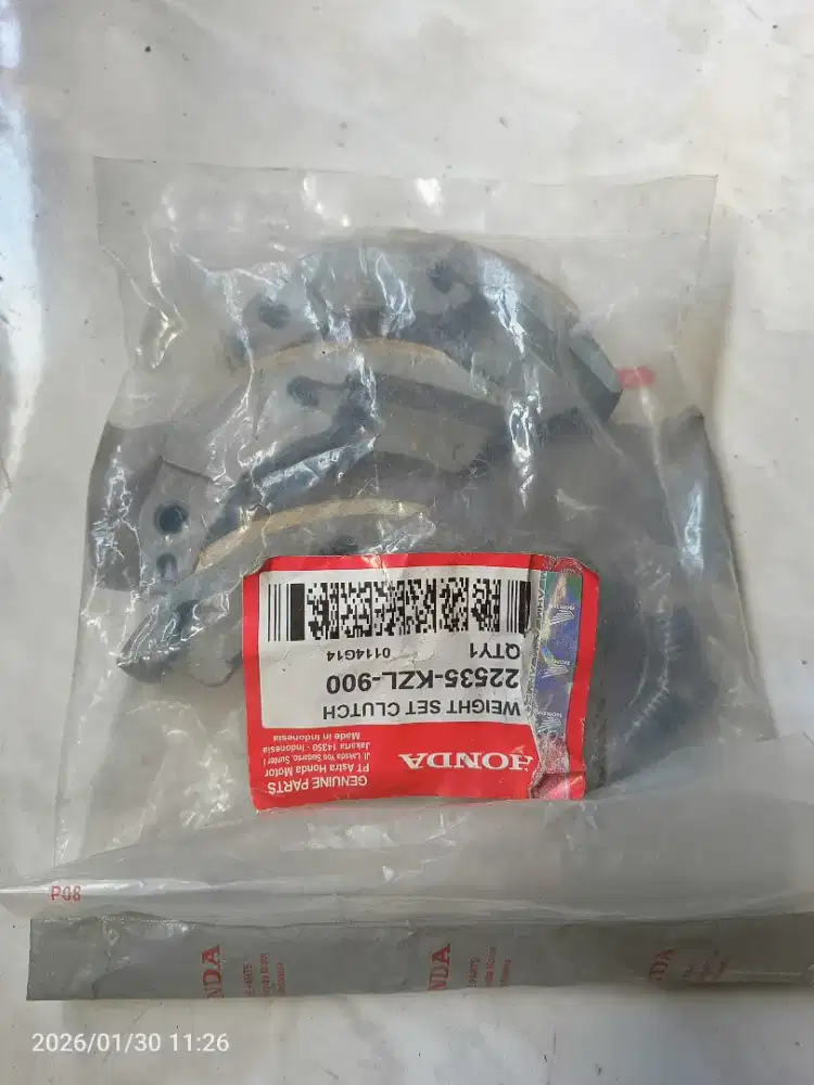 Kampas ganda cvt honda kzl