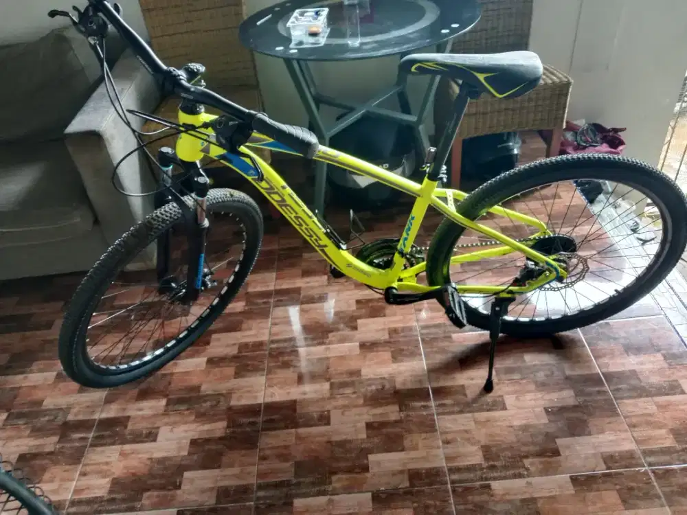 Sepeda odessy ga pernah di pakai