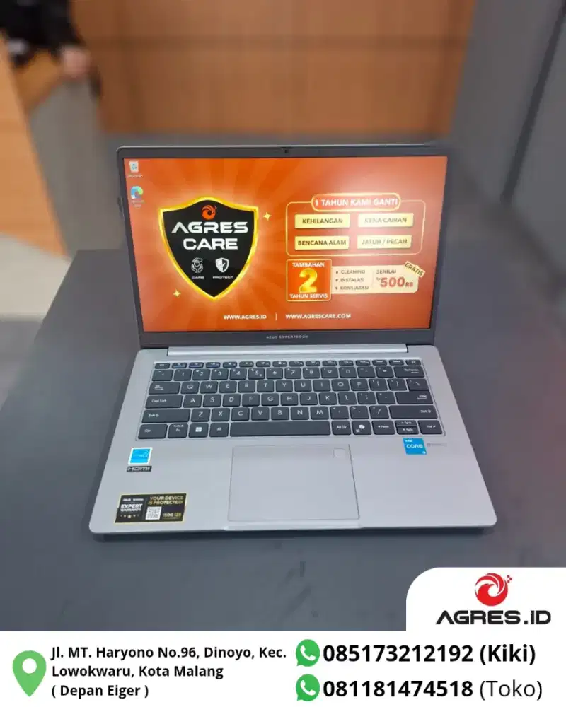 Asus ExpertBook P1 Intel I3 AGRES.ID Malang