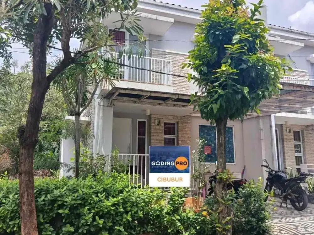 dijual rumah Hook siap huni full furnish di cibubur Country