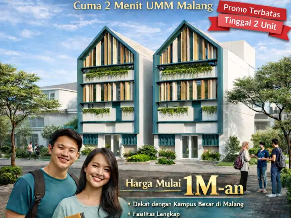 Dijual Rumah Kos Malang Kota Dekat Kampus Besar