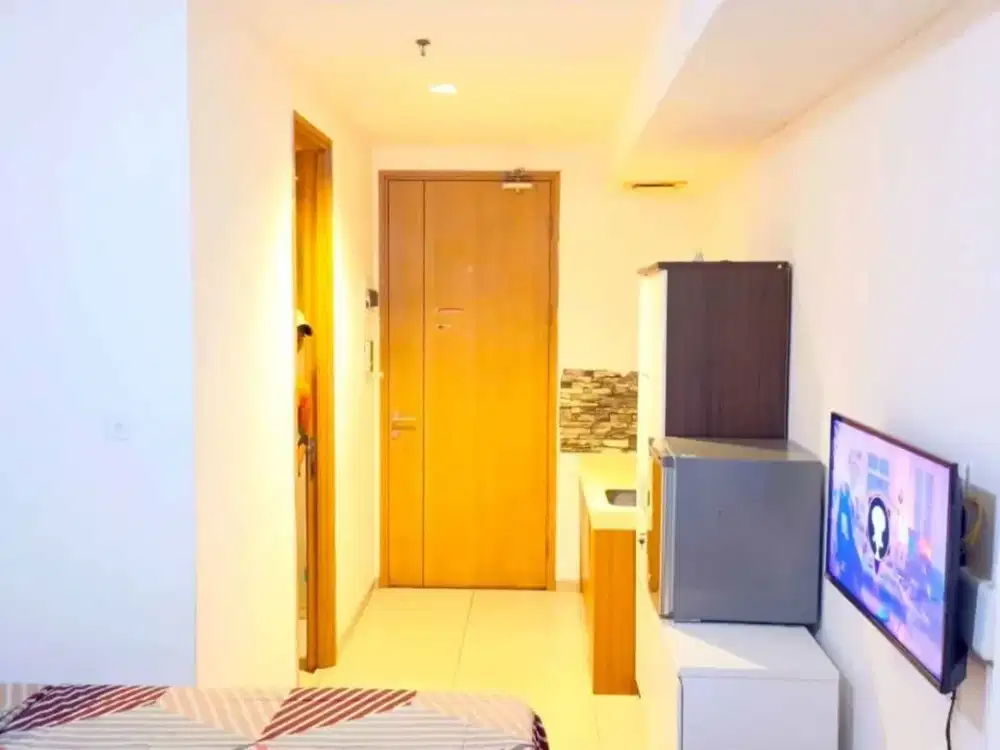 Apartemen Treepark City Studio Full Furnished, Dekat Tol & Tangcity, Siap Huni