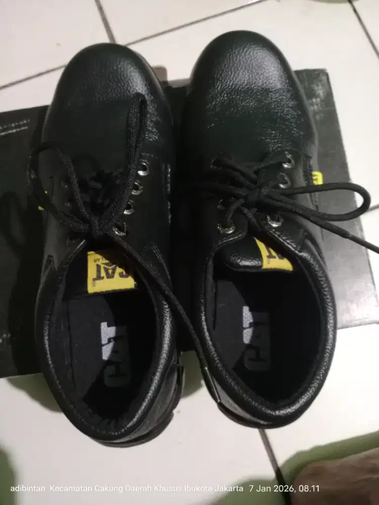 Jual sepatu sepy Caterpillar ujung besi