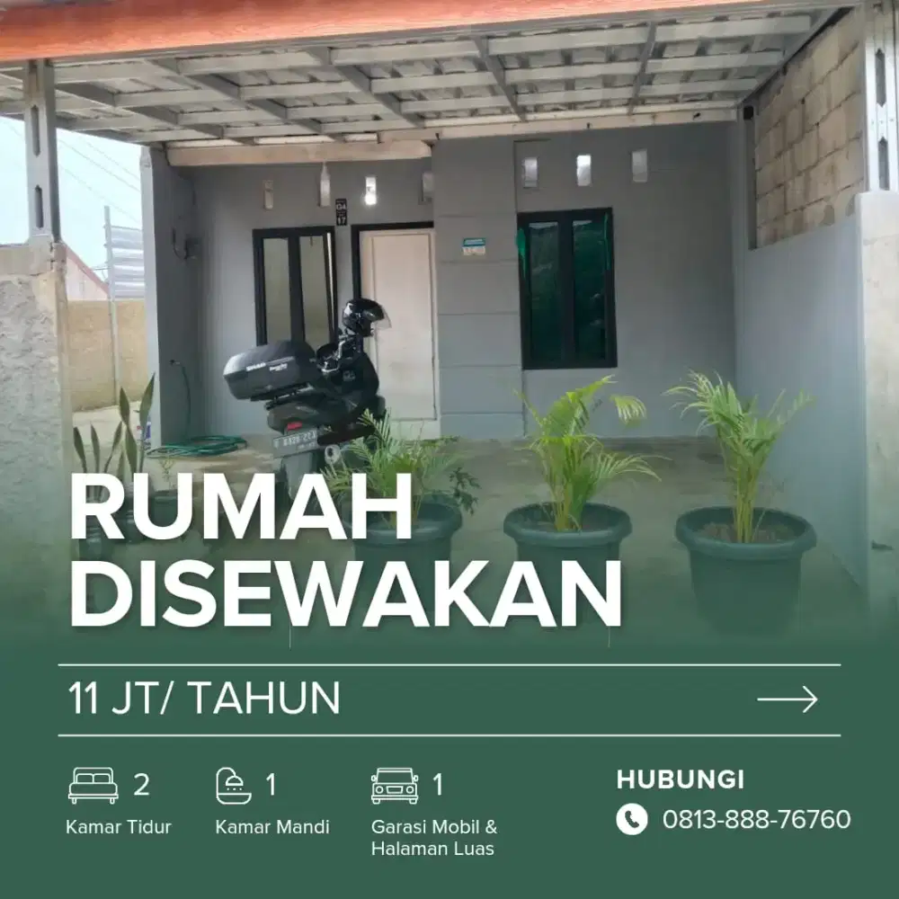 Rumah Dikontrakkan Perumahan Bogor Kemang Residence
