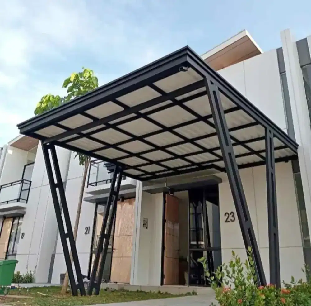 Kanopi atap alderon rs