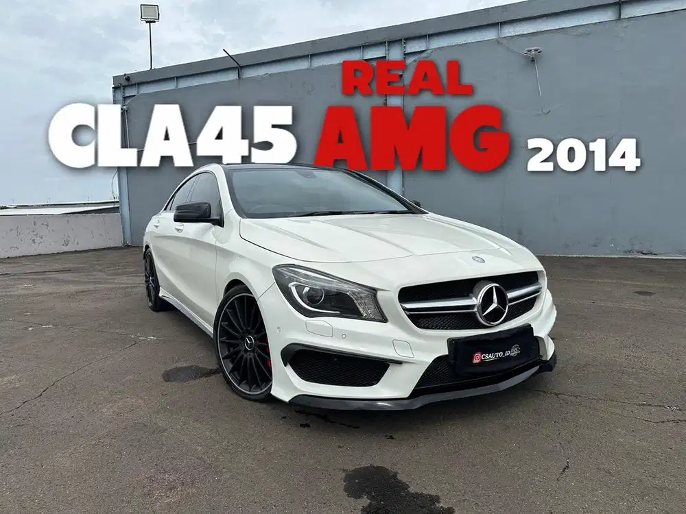 Mercedes Benz CLA45 AMG 2014 Putih Recaro Seat