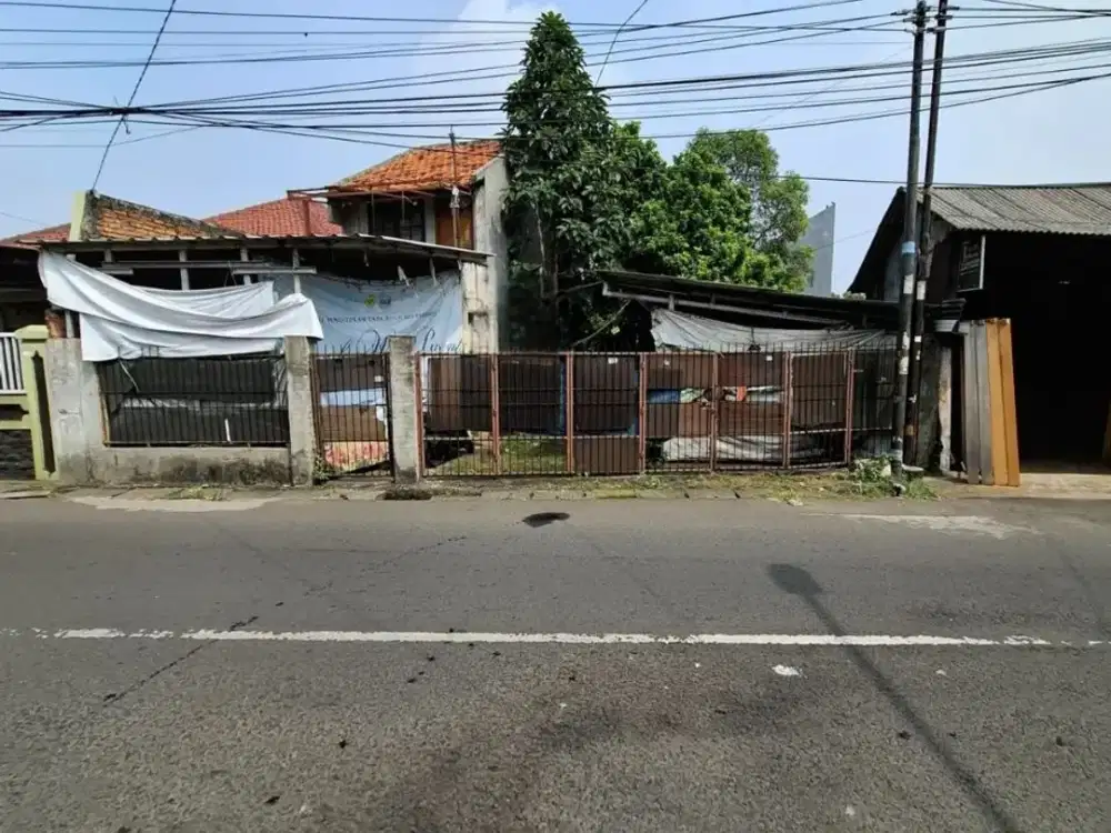 Tanah Siap Bangun di Pinggir Jl Dewi Sartika Bekasi Timur