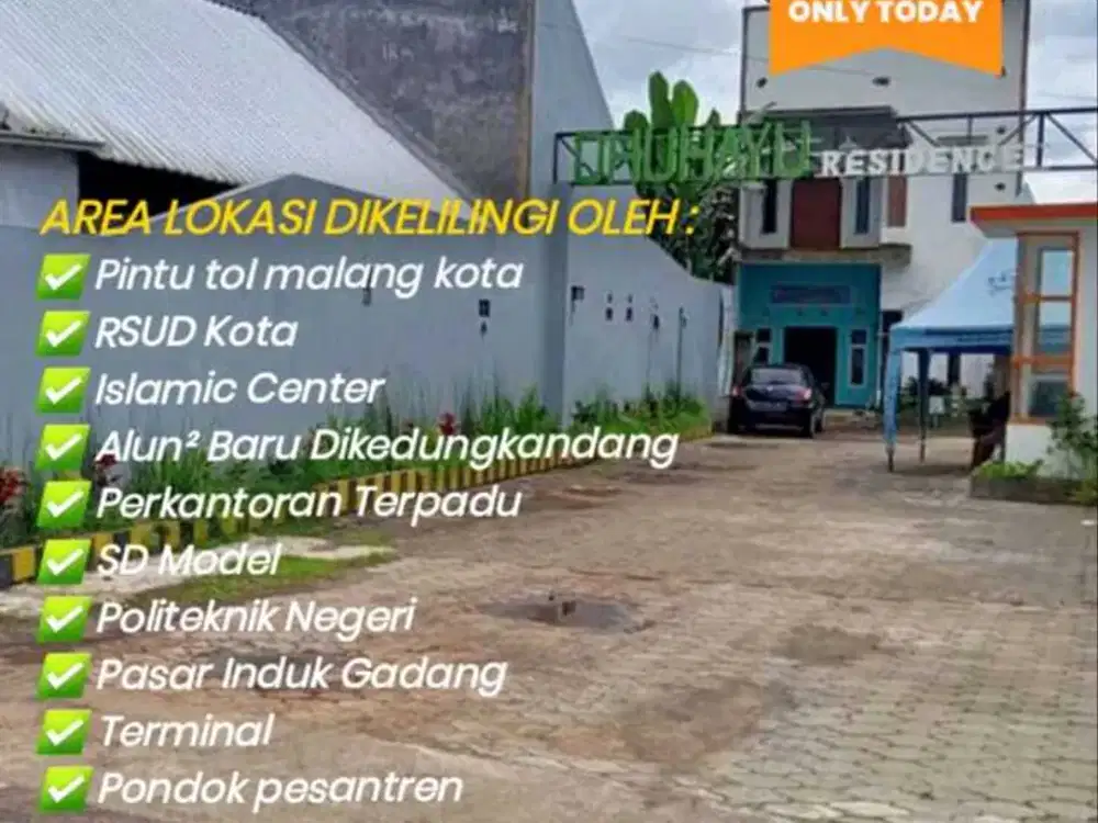 Promo Tanah Kavling Arjowinangun Kedungkandang Kota Malang murah SHM
